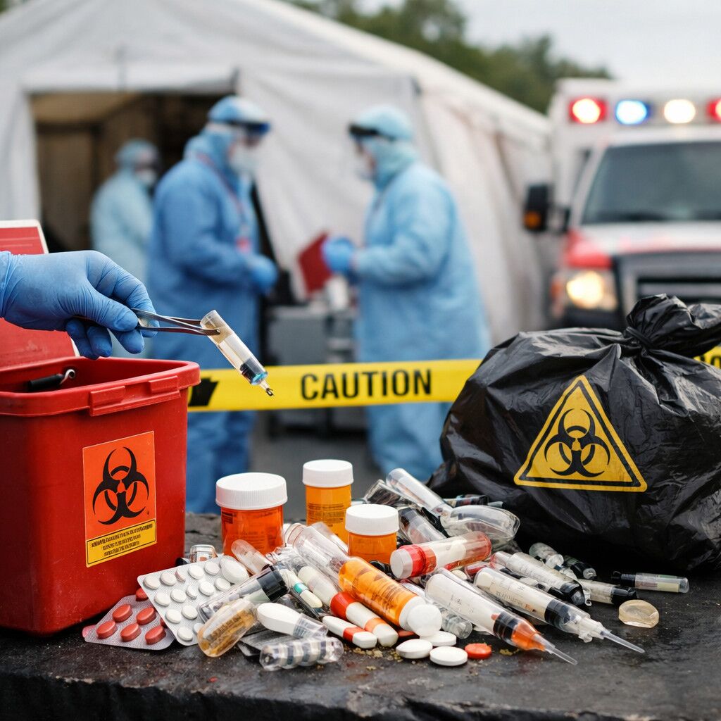 Pharmaceutical Waste Disposal Regulations During a Public Health Emergency