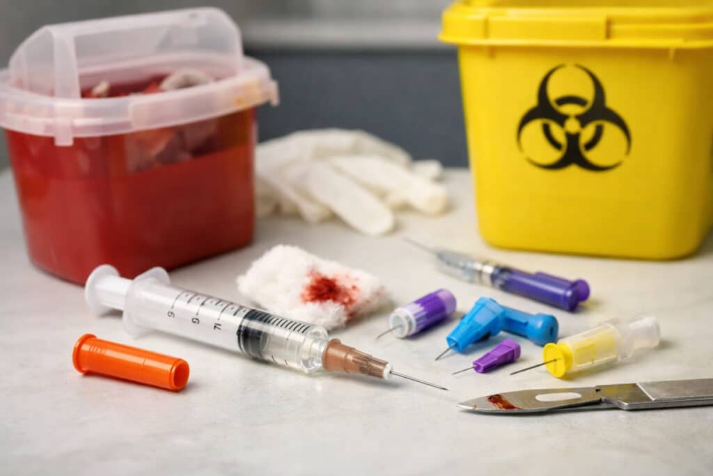 Sharps Disposal Errors